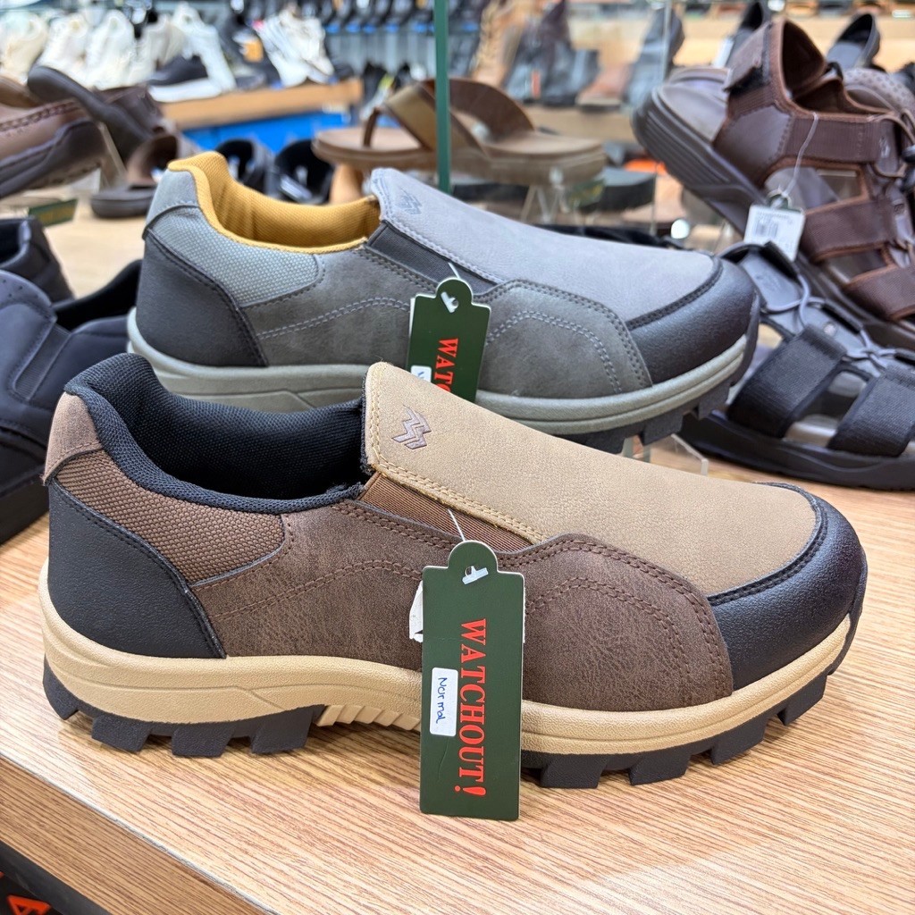 WATCHOUT  sepatu casual pria slip on