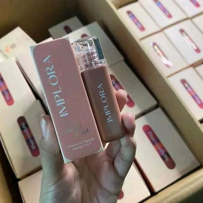 Serbakirim- Implora Jelly Tint - Lip Tint | Implora Cheek & Lip Tint Model Ice Cream Bibir Lipstick 