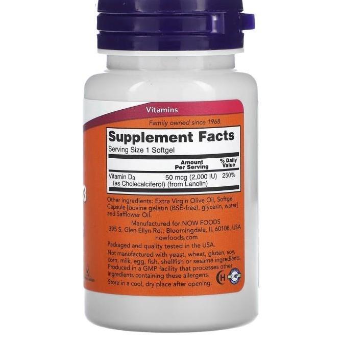 Stronghold- Vitamin D3 5000Iu Now Vitamin D3 5000Iu Isi 120