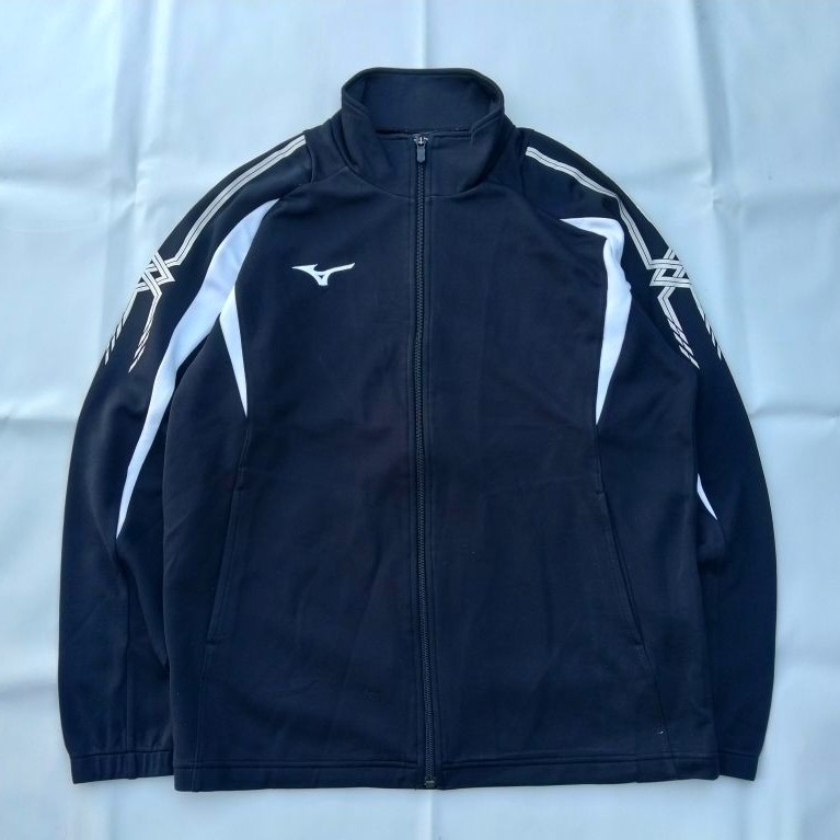 jaket tracktop brand mizuno