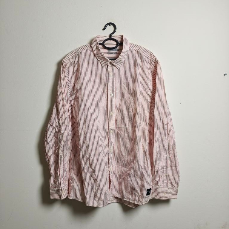 KEMEJA CALVIN KLEIN STRIPE ORIGINAL