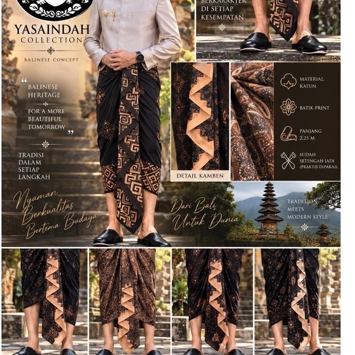 kamben batik alam setengah jadi