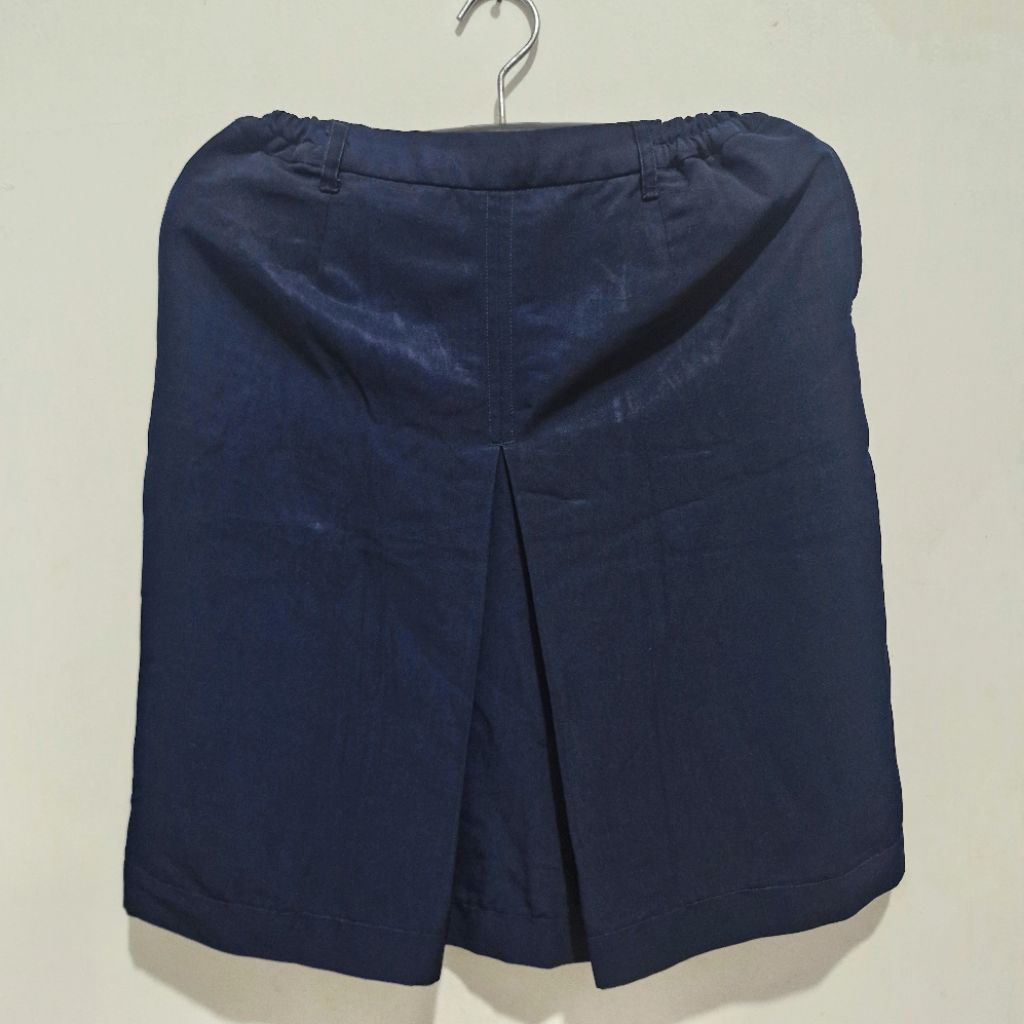 PRELOVED Rok SMA seragam biru dongker bekas second PL