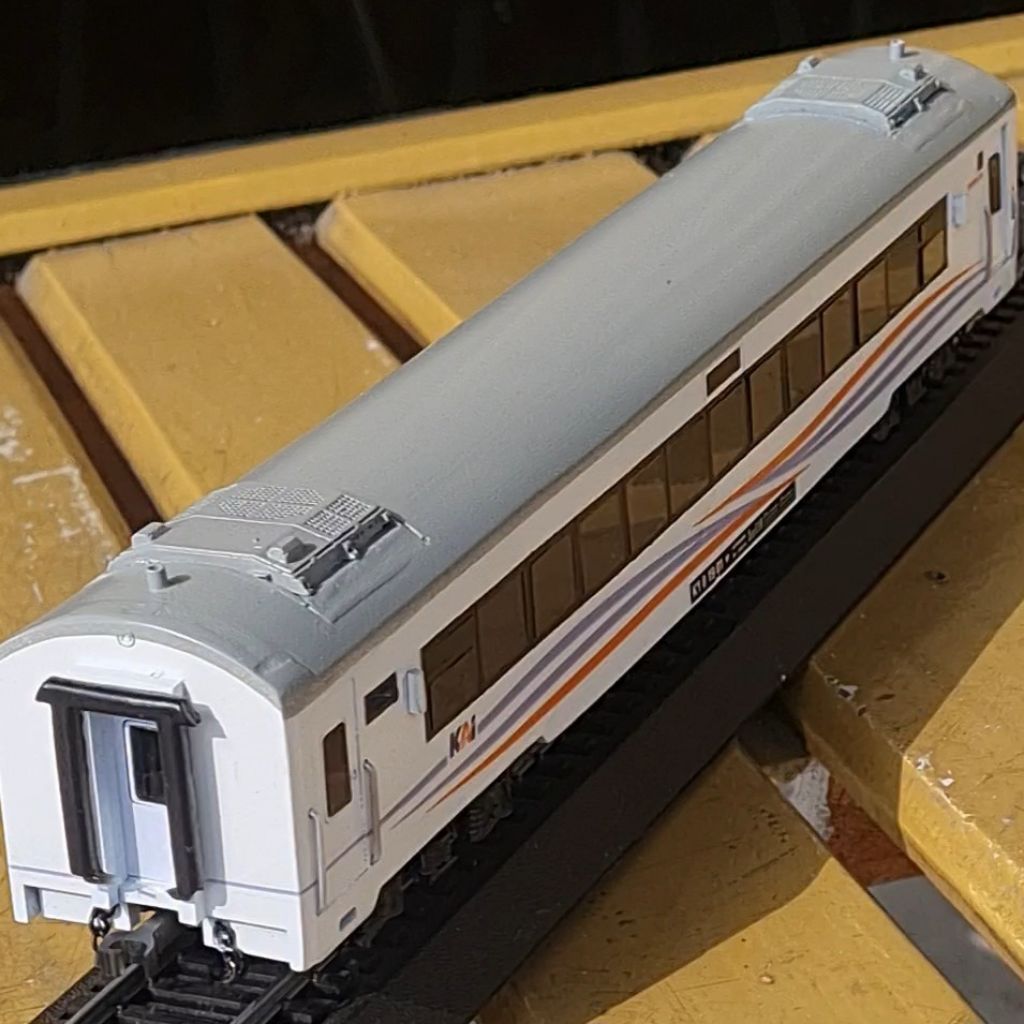 Miniatur Kereta Api - Miniatur Gerbong Eksekutif K1 Mild Steel New Image 2017 KAI Skala HO (Skala Ag