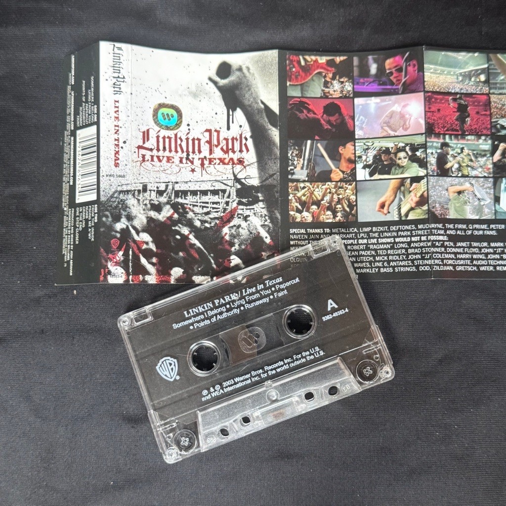 kaset pita linkin park - live in texas