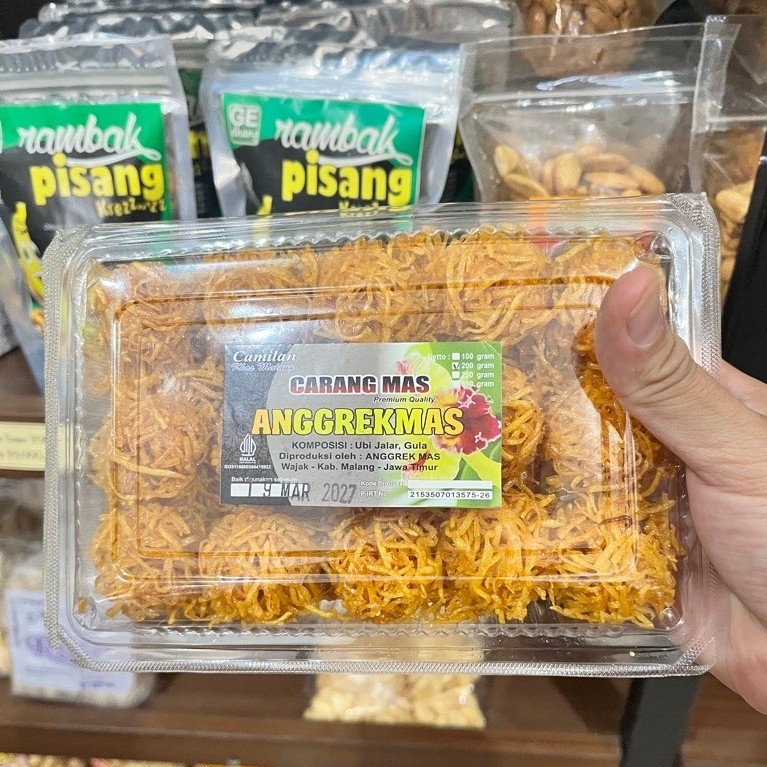 Carang Mas | oleh-oleh khas Malang| ketela Madu