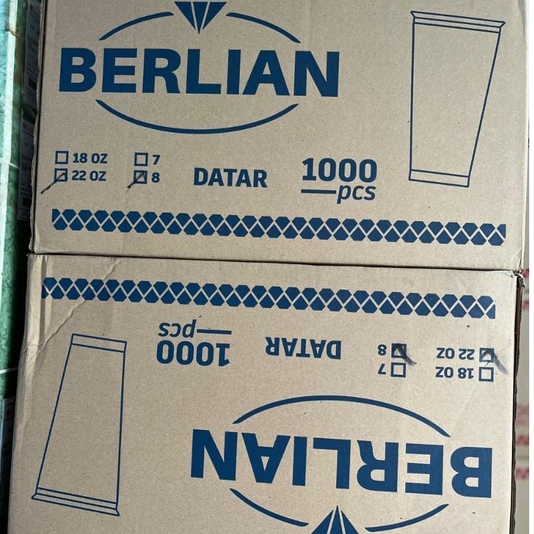 Tempat Wadah Minuman Cup Plastik Es Teh Jumbo TEBAL 8gr