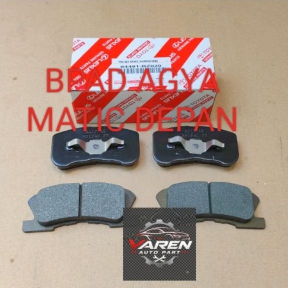 BPAD KAMPAS REM DEPAN TOYOTA AGYA MATIC