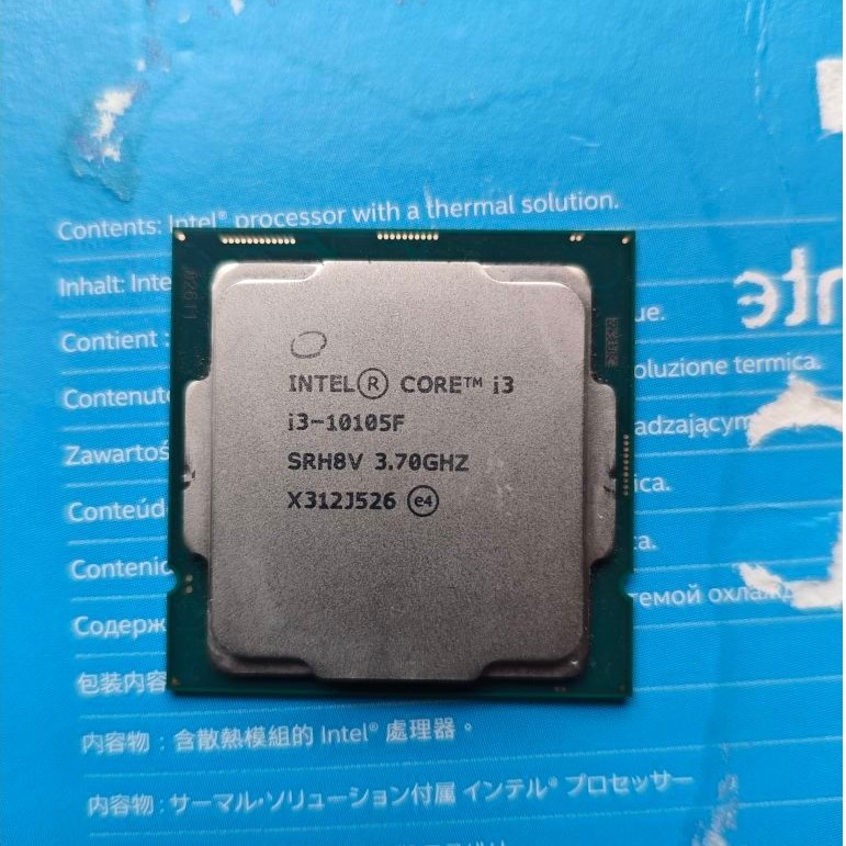 Processor Intel Core i3 10105F Original  normal