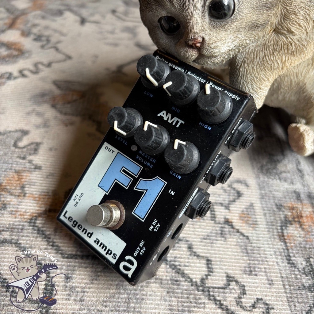 AMT LEGEND AMPS F1 FENDER PREAMP CABSIM AMPSIM PSU PEDAL EFEK GITAR BASS BEkAS SECOND