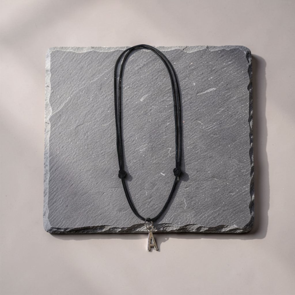 KALUNG NAMA INISIAL HURUF ABJAD A-Z || KALUNG TALI HITAM KOREA INSIAL NAMA || KALUNG TALI KOREA HITA