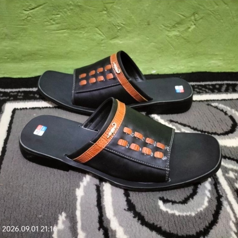 Sandal Kulit Stok Ready Uk 40 Alas Kulit