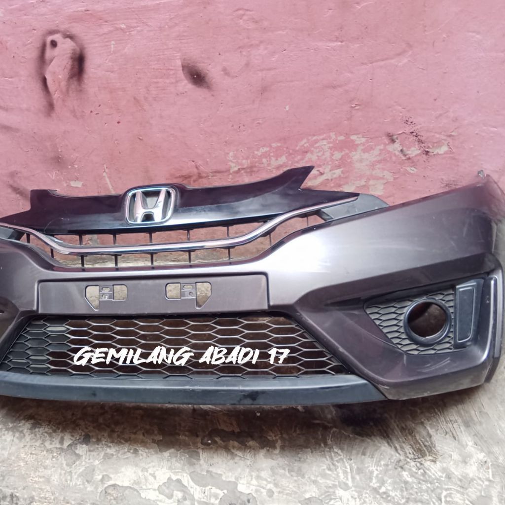bemper jazz rs gk5 tahun 2015-2018 non facelift