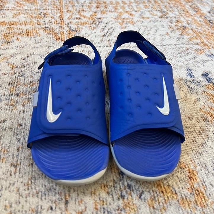 preloved sendal anak NIke sunray royal blue
