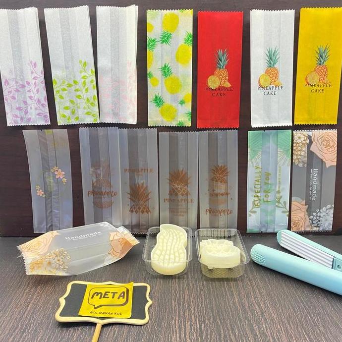 Pilihan - Plastik Nastar Jumbo Taiwan / 100Lembar Plastik Nastar Taiwan / Kantong Kue Kering / Hampe
