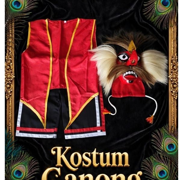 KOSTUM GANONG.BAJU GANONG.BAJU GANONG ANAK.KOSTUM GANONG ANAK.GANONG.GANONGAN