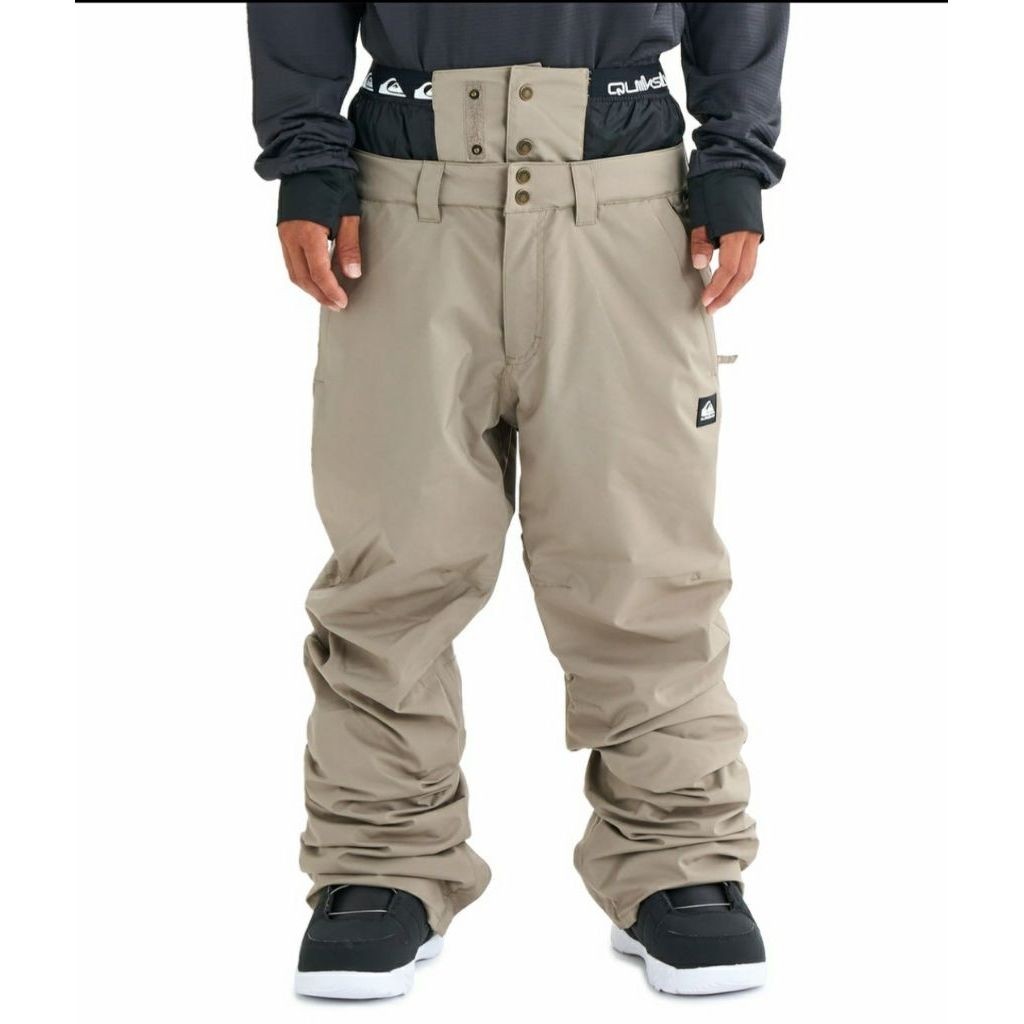 QUICKSILVER MEN'S ESTATE GEITER PT SKI PANTS CELANA PANJANG PRIA HIKING TREKKING TRAVELING WINTER SK