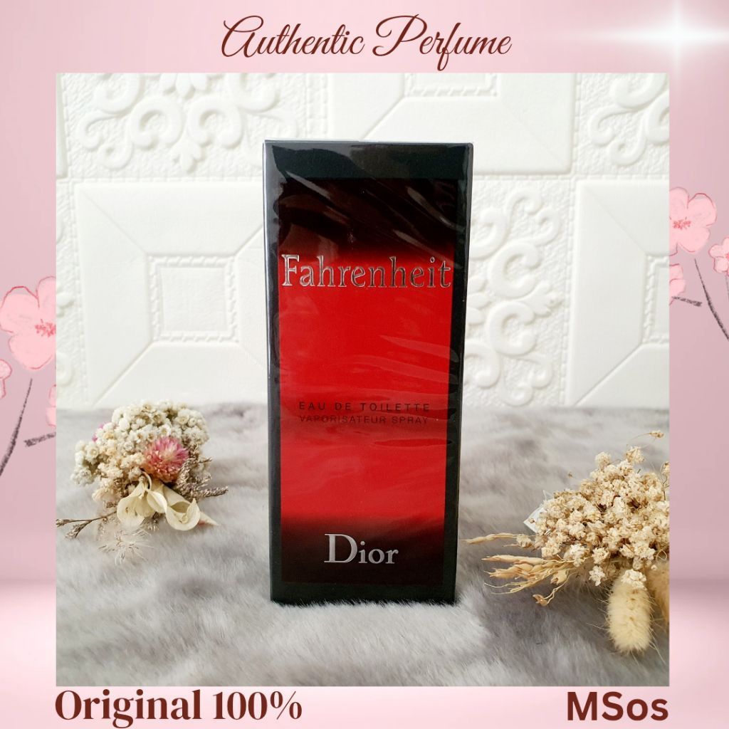 Parfum Dior FAHRENHEIT EDT 100ML Original