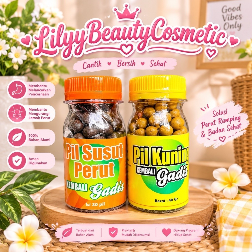 PIL SUSUT PERUT + PIL KUNING KEMBALI GADIS