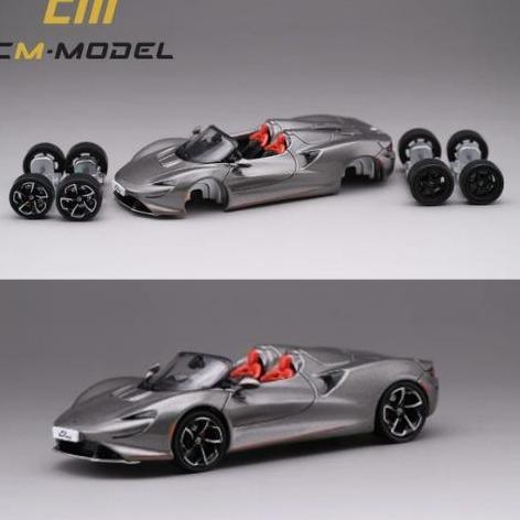 CM64-ELVA-06 - CM MODEL MCLAREN ELVA GREY
