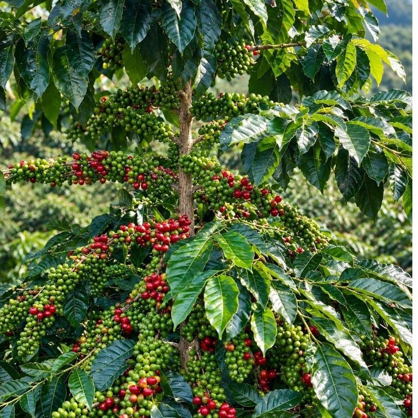 Biji bibit Kopi Arabika Ateng Super 500 biji Unggul