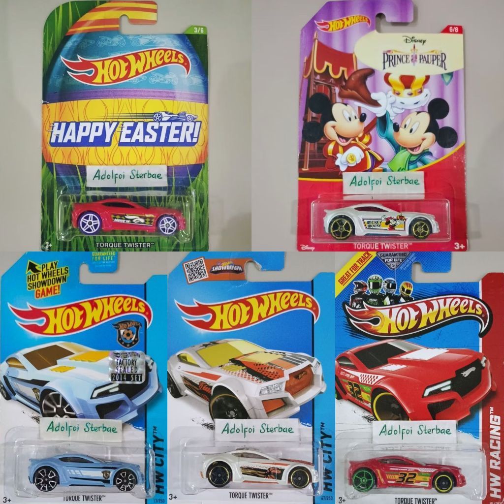 hotwheels hot wheels torque twister hw city hw racing great for track star edisi happy easter 3/6 pi