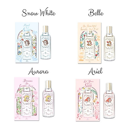 Miniso x Disney Princess EDP Fantasy Flower Eau de Parfum 60ml | Perfum / Parfum Wanita