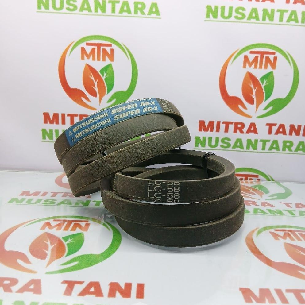 VBELT LC58 AGX BIRU (36180) COMBINE HARVESTER | SPARE PART | YANMAR | SPAREPART