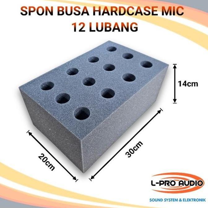 SPON BUSA UNTUK HARDCASE MIC LUBANG 12