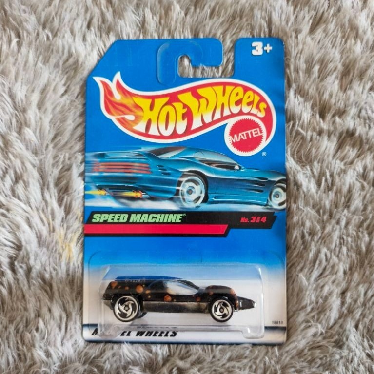 Hot Wheels Speed Machine Hitam (curut) Jago Balap