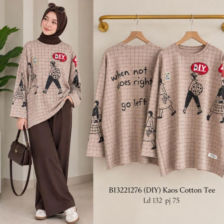 Real pic ORIGINAL dan TERMURAH Kaos Suju Fashion Bangkok PREMIUM Butik / Atasan Jumbo Bangkok import