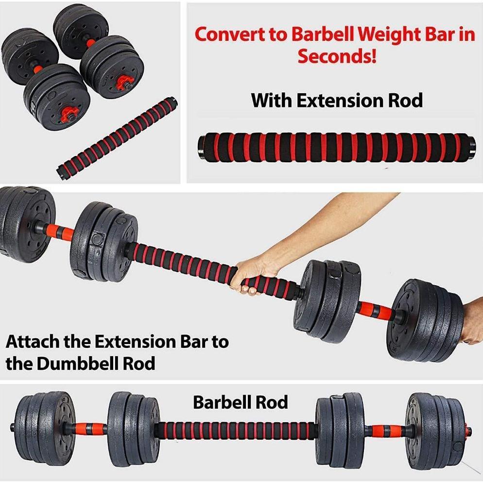 Dumbell Set 20 Kg / Barbel Set 20Kg Angkat Beban
