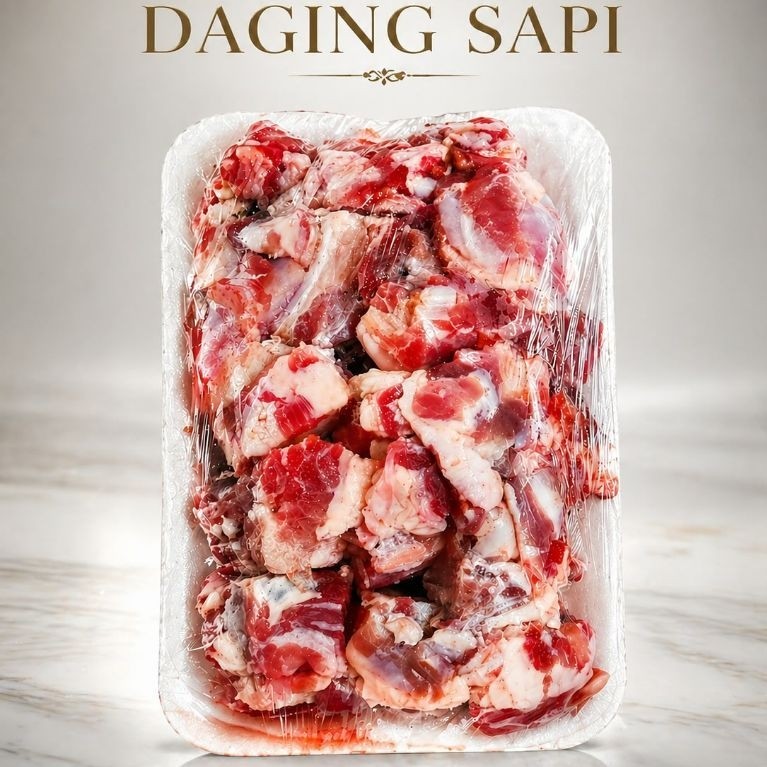 Tetelan Daging Sapi 500gr Frozen