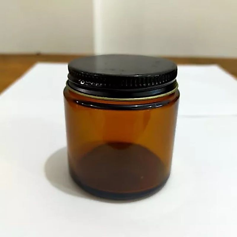Pomade Oilbased dan Waterbased Pot Jar Kaca 100 gram