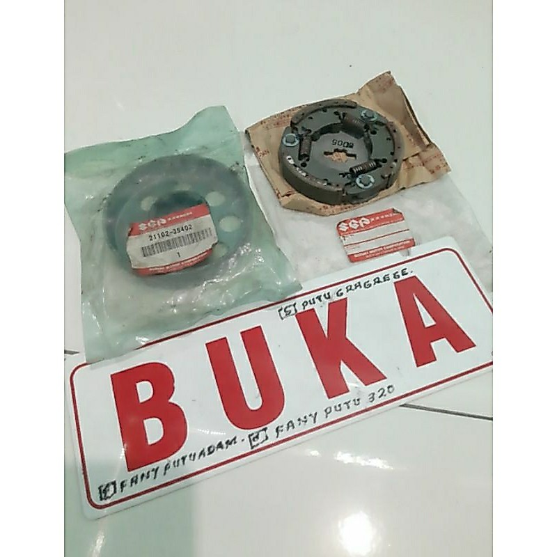 kopling otomatis kampas ganda kanfas  ganda only suzuki Rc80 Rc100 Rc110 orijinal