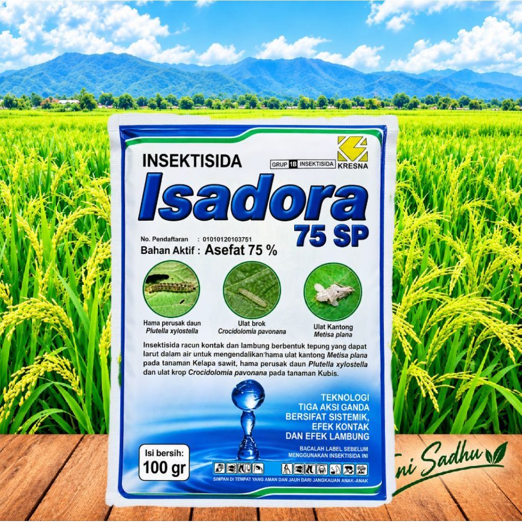 Insektisida ISADORA 75 SP 100 GR