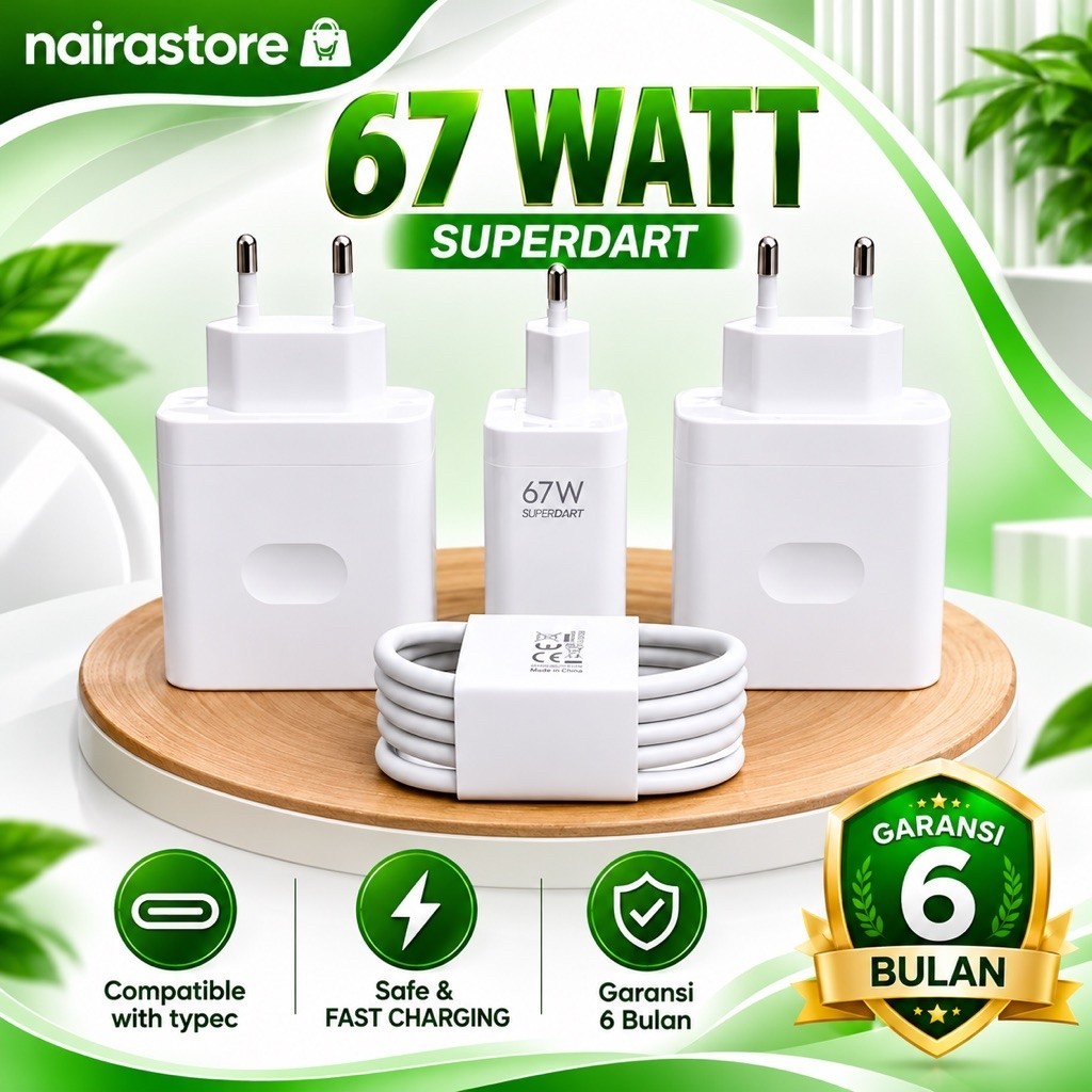 CHARGER REALME 67 WATT SUPERDART
