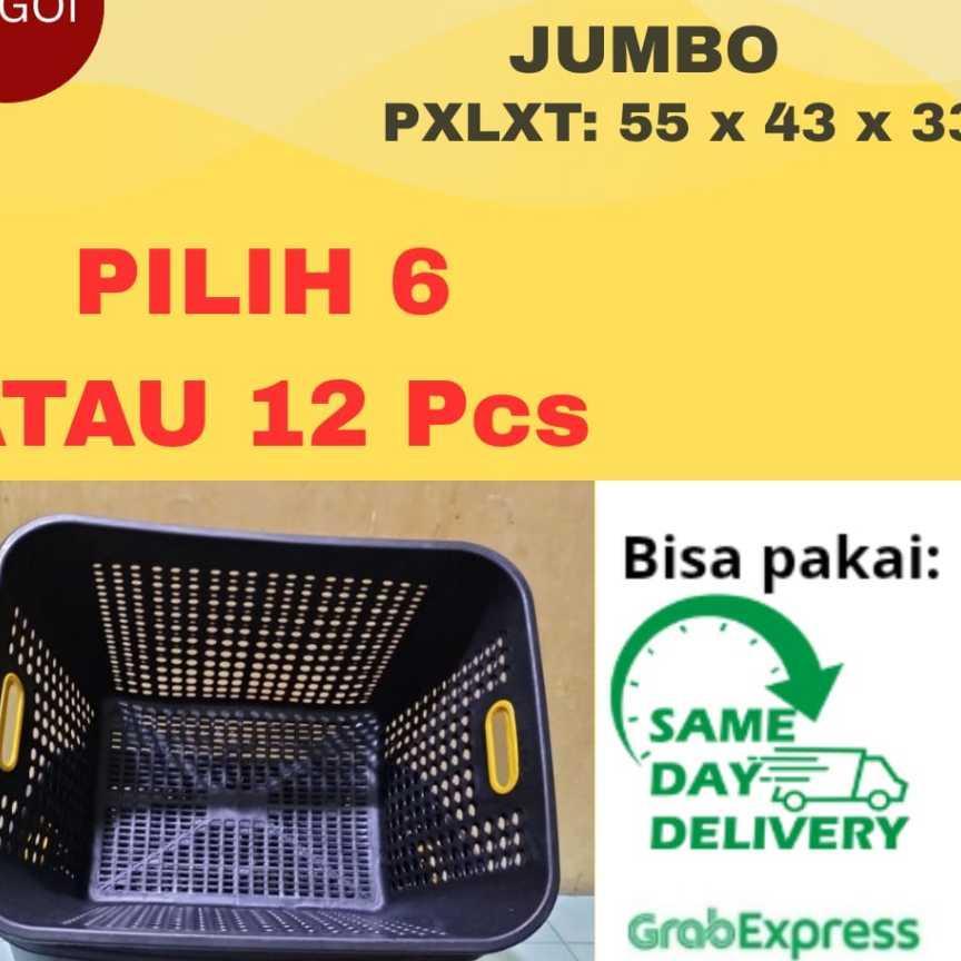 Keranjang Baju Laundry Jumbo/Keranjang Pajero Jumbo/ Keranjang Serbaguna