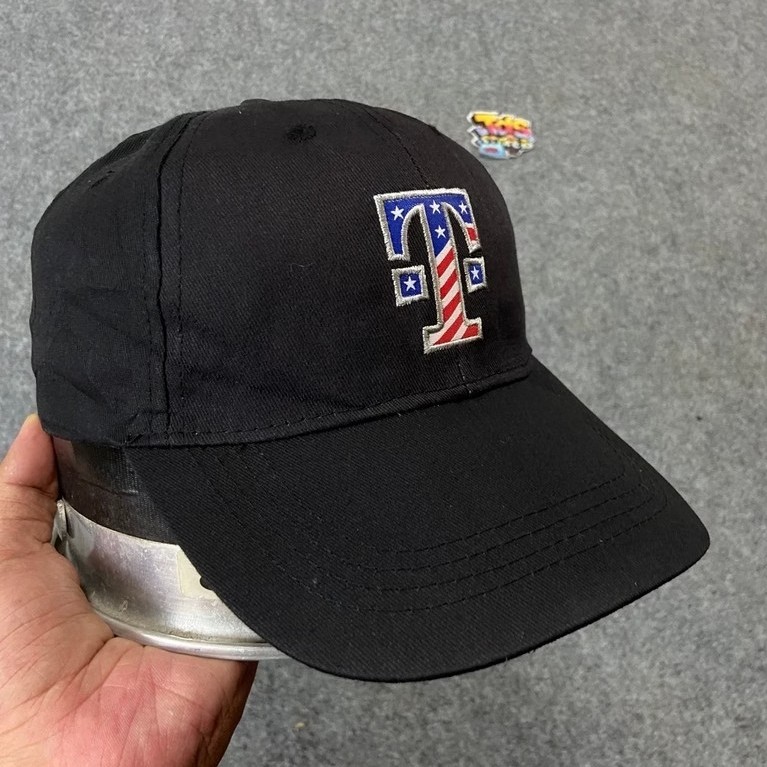 Topi simple caps basebal logo T