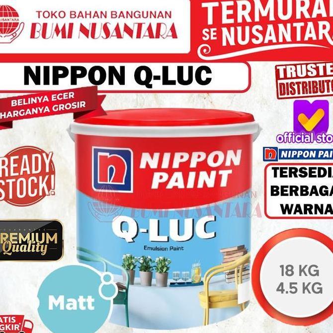 Building- Qluc 18Kg Cat Qluc Nippon Cat Tembok Nippon Cat Nipon 18Kg