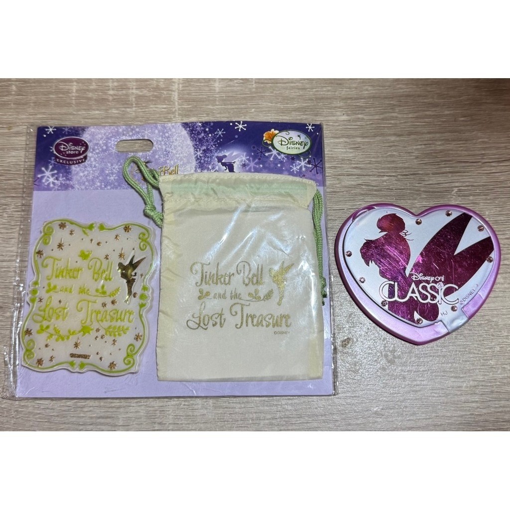 (DISNEY STORE) Cermin Tinkerbell Disney Fairies Japan