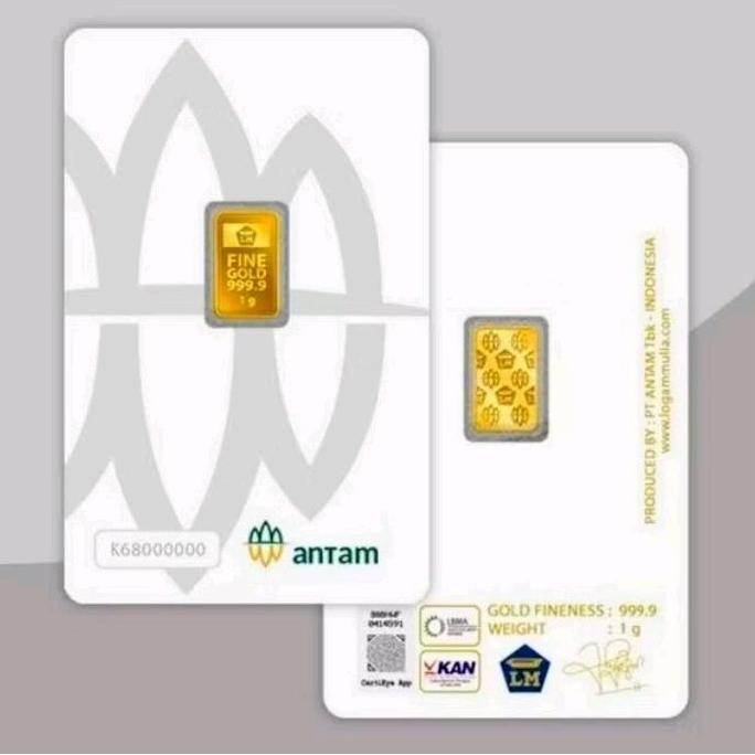 Terlaris Logam Mulia Antam 1 Gram Certieye 2025 Asli Dan Resmi Antam