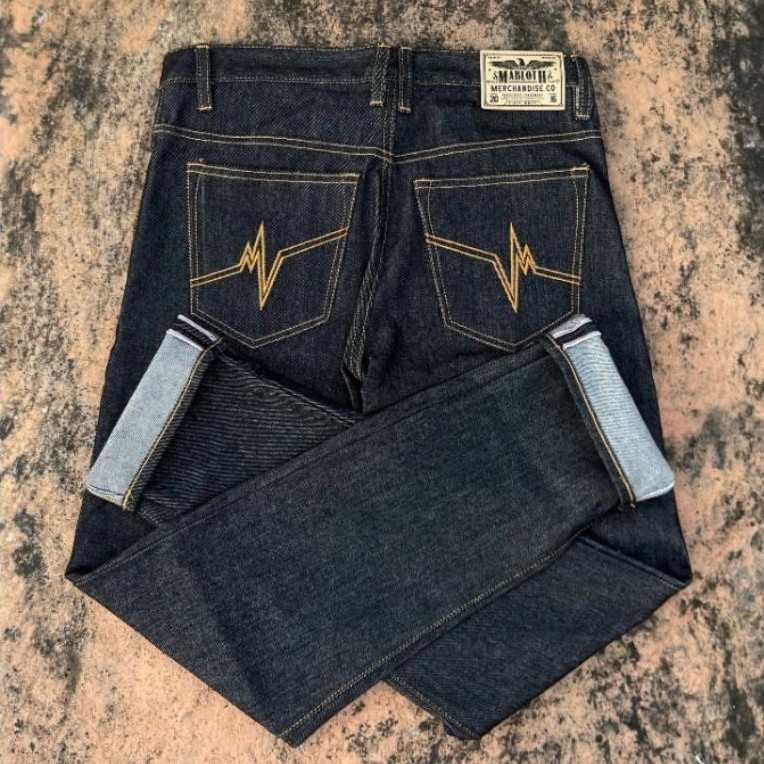 DENIM SELVEDGE BLACK INDIGO 16.OZ