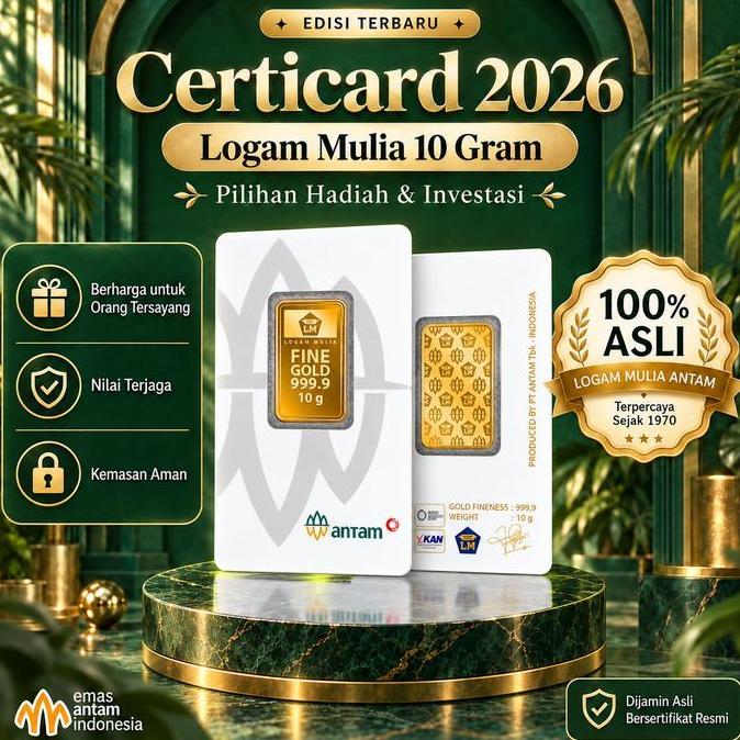 Terlaris Antam Logam Mulia Emas Antam 10 Gram Emas Logam Mulia Antam 10 Gram