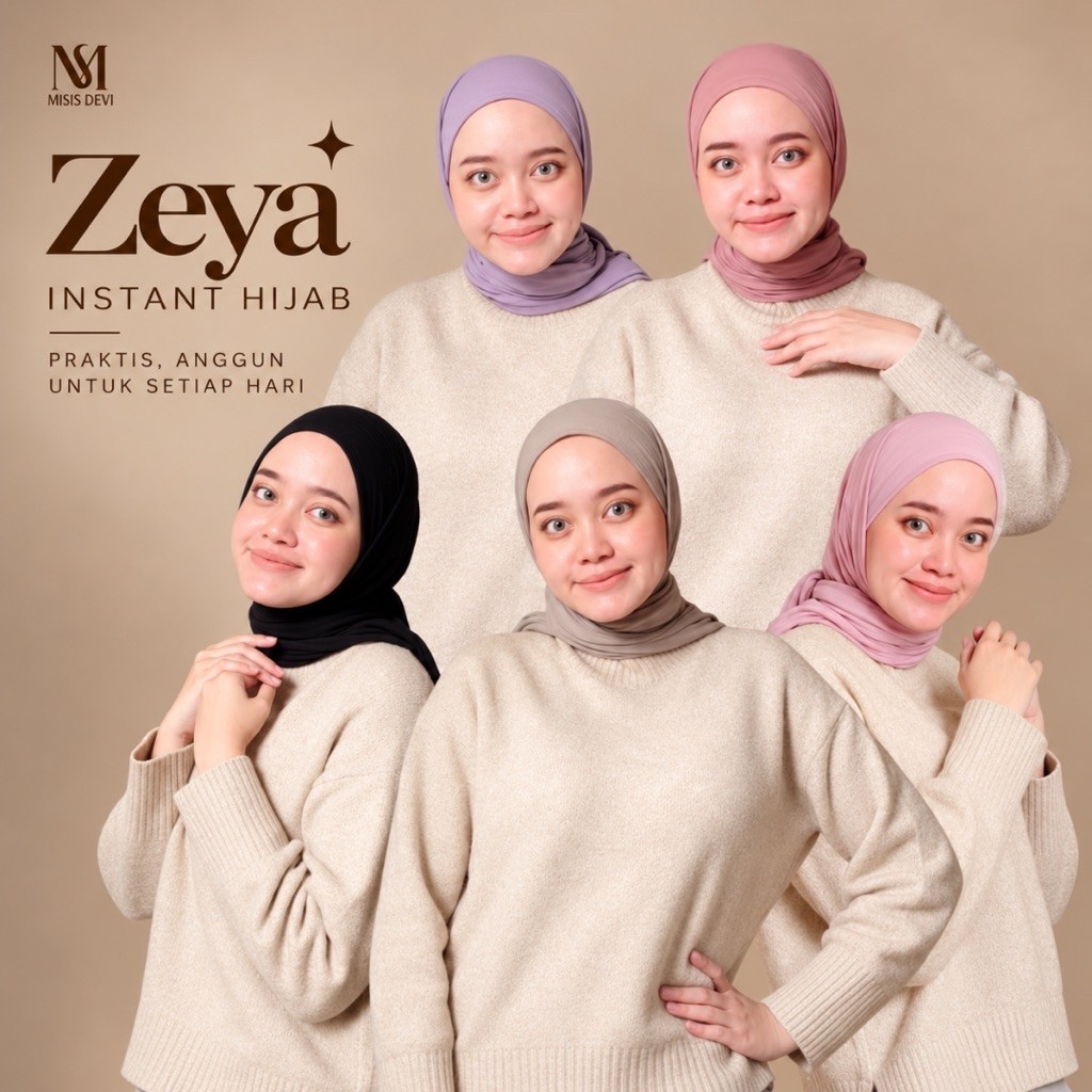 Hijab Instan / Pashmina Instan - ZEYA