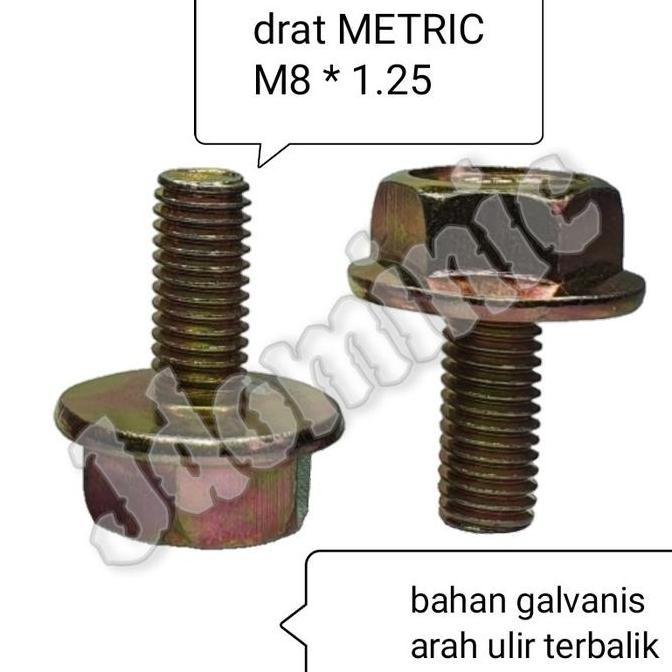 BAUT KUNCI TERBALIK MATA PISAU PISO PISAO MATA PEMOTONG ALAT MESIN POTONG RUMPUT GENDONG MUR JDC99