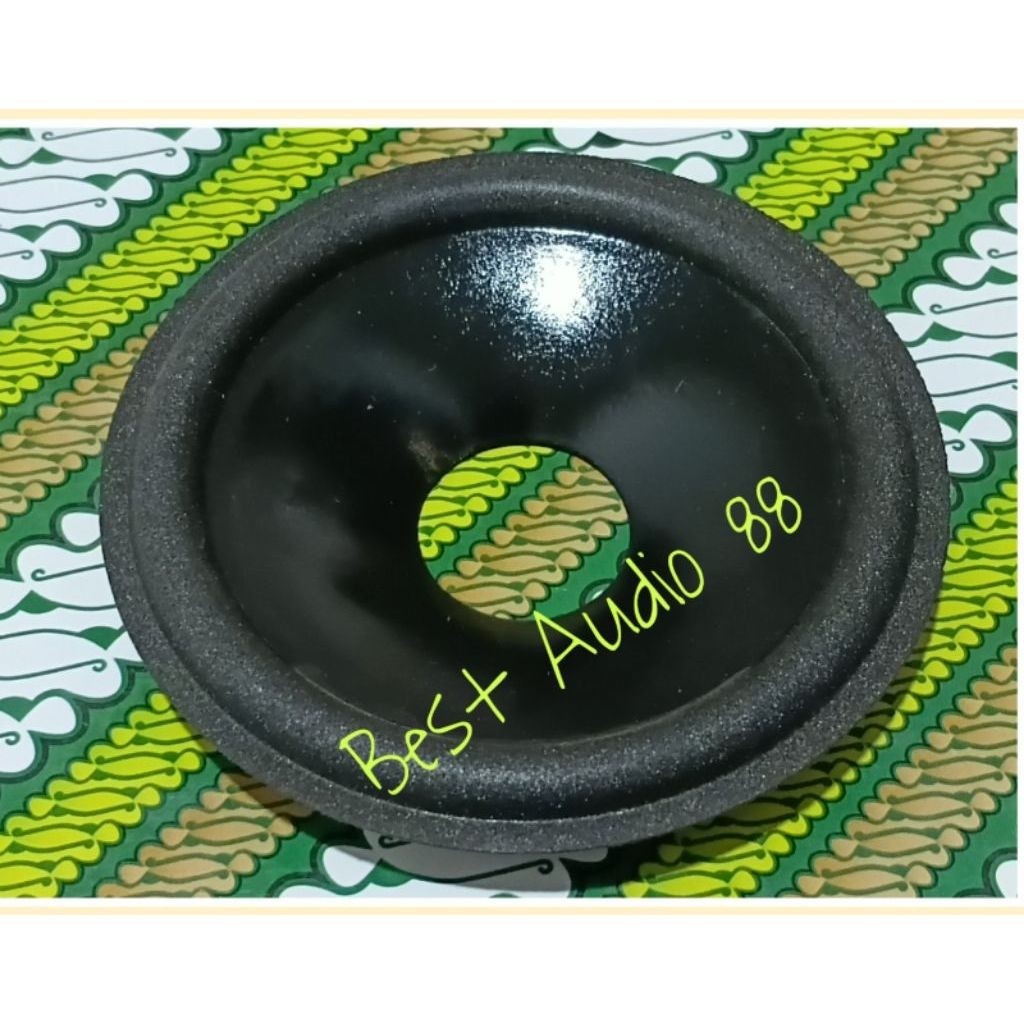 Daun kertas speaker 4inch 4 inch Woofer coating voice 25.5mm tinggi 1.8cm