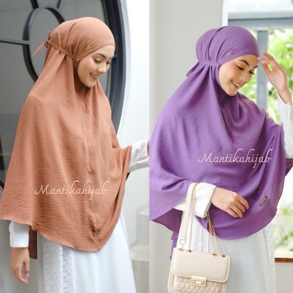 MARYAM CRINGCLE XL BERGO MARYAM SYARI VANILA HIJAB MARYAM TALU ORIGINAL