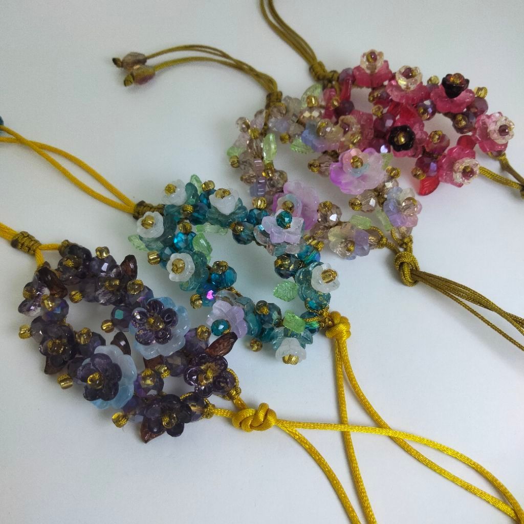 Tali Gelang Pandora Bunga / Tali Gelang Fairy Pandora