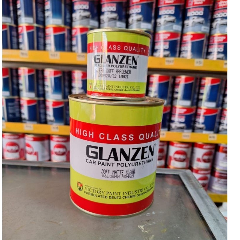 Glanzen Doff Matte Clear 1L-Hardener 200ml